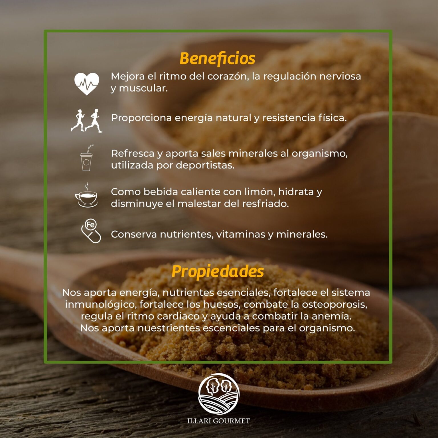 Beneficios de la Panela Illarigourmet Beneficios de la Panela Illarigourmet